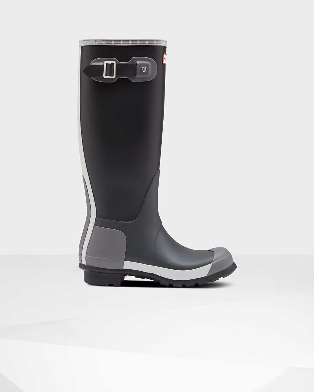 Hunter Original Tall Inside Out Women's Rain Boots NZ-85907S Black